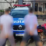 Motocicleta furtada em Formosa é recuperada em Goianésia e dois suspeitos são presos
