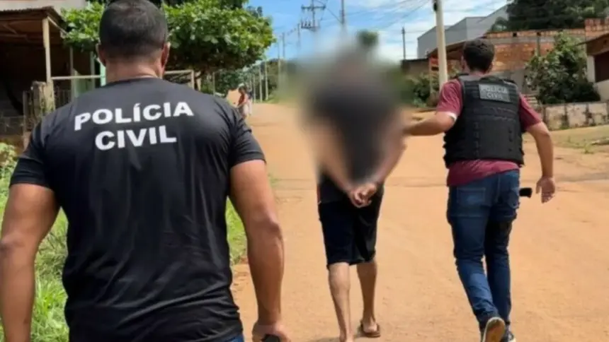 Polícia prende homem em flagrante por tentar matar cunhada a facadas