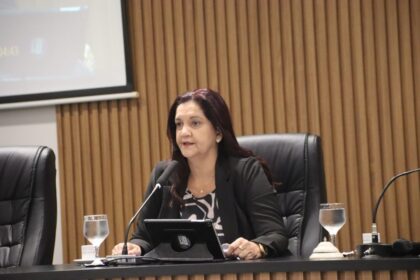 Vereadora Gislene solicita limpeza da área de expansão do cemitério municipal de Goianésia