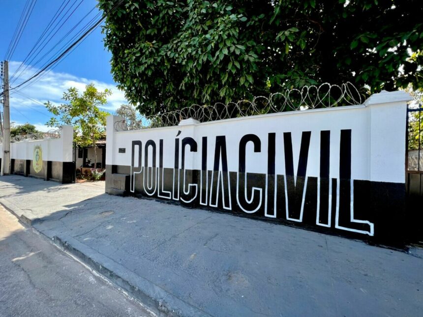 PCGO prende homem em flagrante por furtar alimentos de idosa de 71 anos e injuriar policial civil PCGO prende homem em flagrante por furtar alimentos de idosa de 71 anos e injuriar policial civil