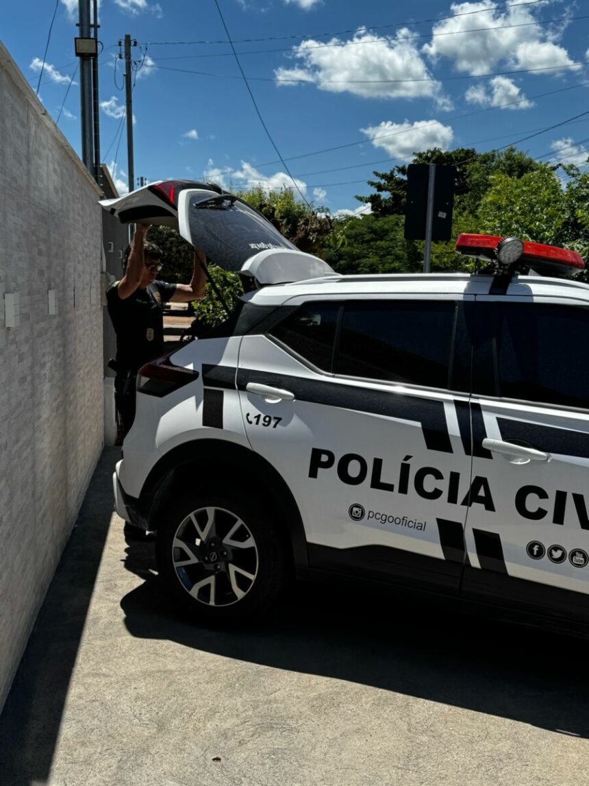 Homem é preso em flagrante por lesão corporal qualificada pela violência doméstica em São Luís de Montes Belos