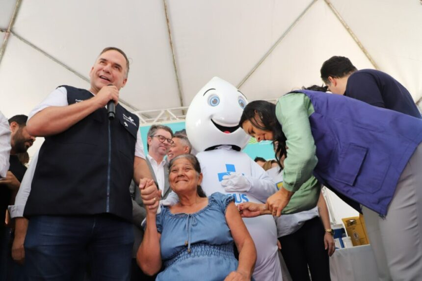 Goiás aplica mais de 40 mil doses no Dia D contra a gripe