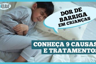 Dor de barriga em crianças