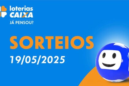 Lotofácil 3395: resultado do sorteio desta segunda-feira (19/05/2025)
