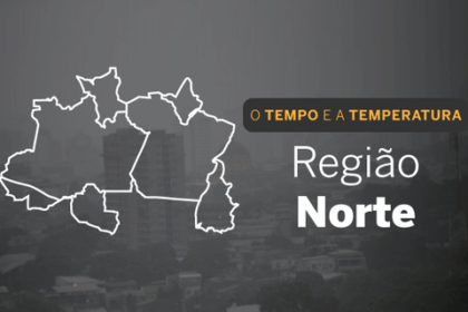 Norte com alerta para chuvas intensas neste sábado