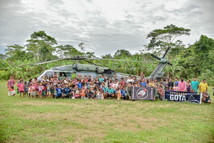 Operação Gota: Ação vai vacinar população indígena, ribeirinha, rural e quilombola da Amazônia Legal Operação Gota: Ação vai vacinar população indígena, ribeirinha, rural e quilombola da Amazônia Legal