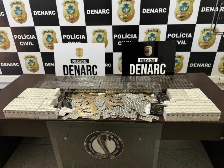 PCGO apreende carga de anabolizantes de venda ilegal avaliada em mais de R$ 100 mil – Policia Civil do Estado de Goiás PCGO apreende carga de anabolizantes de venda ilegal avaliada em mais de R$ 100 mil – Policia Civil do Estado de Goiás