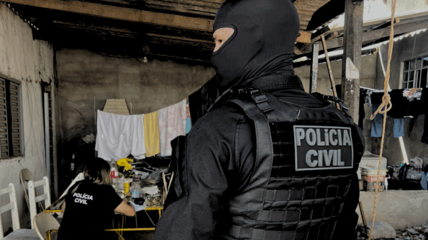 PCGO cumpre mandado em Aparecida de Goiânia contra investigado por estupro em SC PCGO cumpre mandado em Aparecida de Goiânia contra investigado por estupro em SC