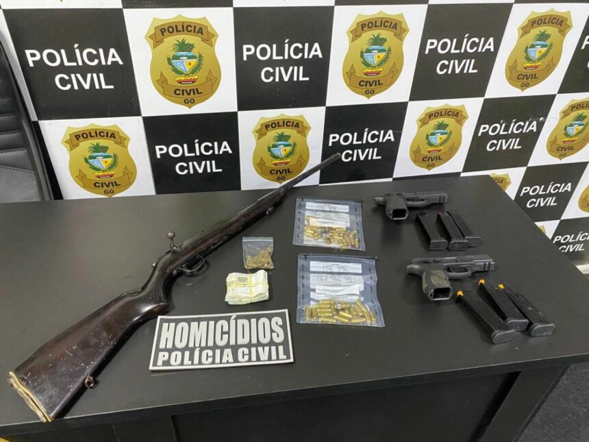 PCGO e PCSC apreendem armas, dinheiro e eletrônicos em operação contra estelionato digital em Luziânia – Policia Civil do Estado de Goiás