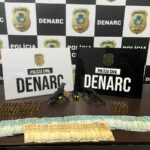 PCGO prende faccionado foragido por homicídios na Bahia em poder de armas de fogo, drogas e dinheiro