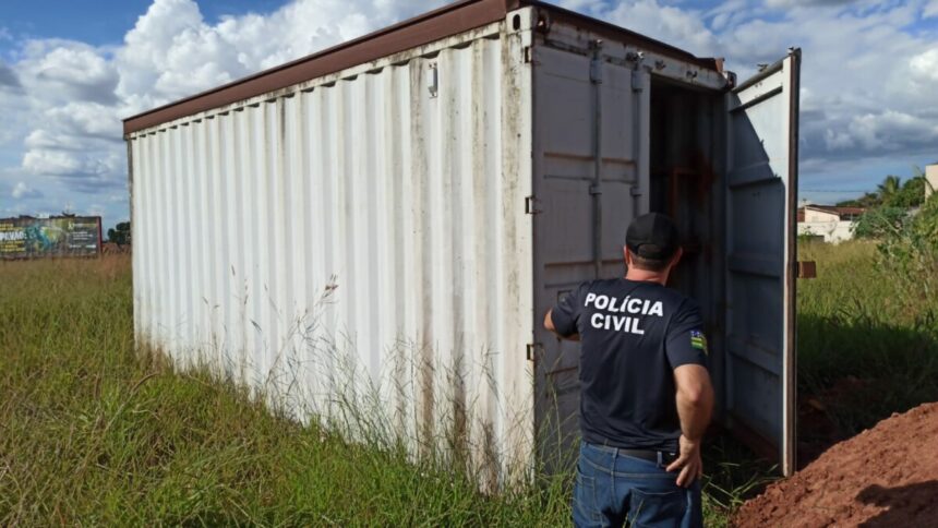PCGO recupera contêiner furtado avaliado em R$ 50 mil em Senador Canedo – Policia Civil do Estado de Goiás