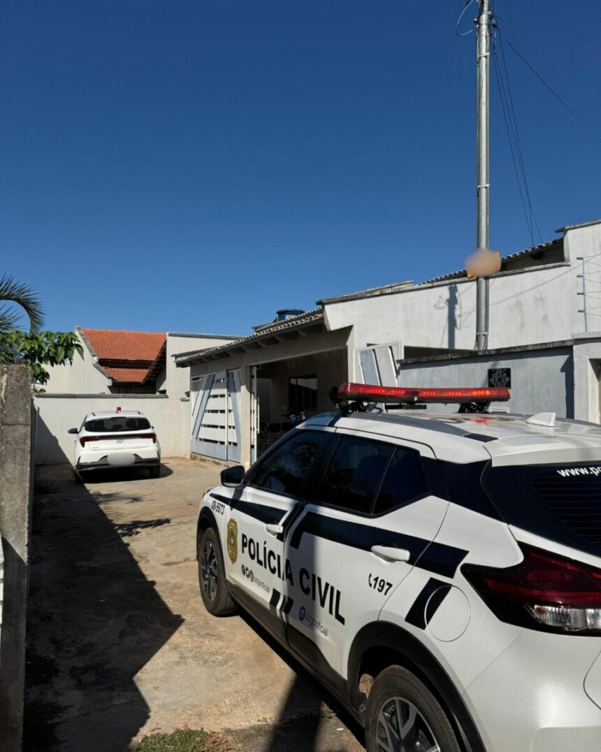 Homem é preso por agredir e causar temor psicológico contra companheira em Turvânia Homem é preso por agredir e causar temor psicológico contra companheira em Turvânia