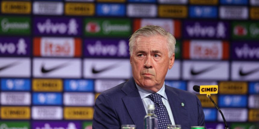 Com Casemiro e sem Neymar, Ancelotti faz primeira convocação na CBF Com Casemiro e sem Neymar, Ancelotti faz primeira convocação na CBF