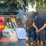 Dupla é presa por tráfico de drogas em Goianésia com balanças, celulares e caderno de contabilidade