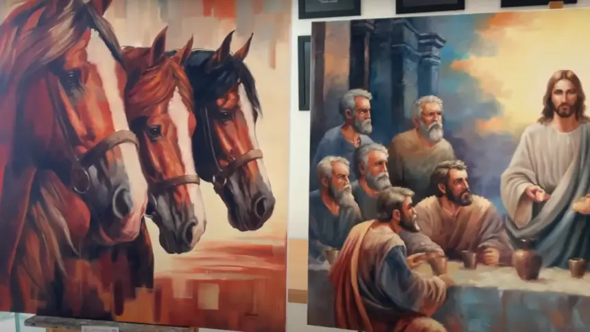 Exposição celebra o Dia do Artista Plástico com obras de talentos locais em Goianésia