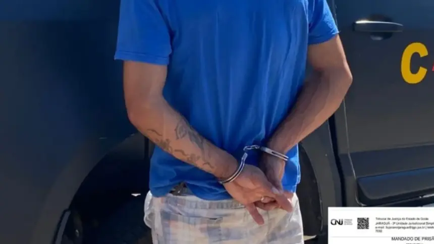 Foragido da Justiça é recapturado em Goianésia após ação conjunta entre forças policiais Foragido da Justiça é recapturado em Goianésia após ação conjunta entre forças policiais