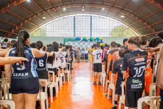 Goianésia recebe mais de mil atletas para participarem dos Jogos Estudantis de Goiás