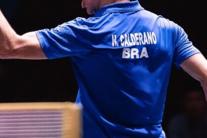 Calderano vence de novo e vai às quartas do Mundial de Tênis de Mesa