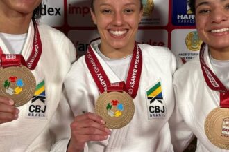 Brasileiras garantem três bronzes em 1º dia de Grand Slam de Judô Brasileiras garantem três bronzes em 1º dia de Grand Slam de Judô