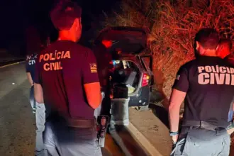 Operação Sentinela prende três pessoas e apreende droga em ação na BR-153