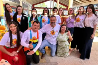 Renato de Castro participa de visita com a equipe da campanha “Faça Bonito” com palestras educativas para crianças