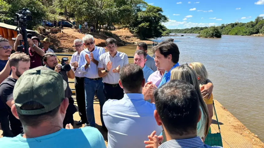 Viabilizada por Renato de Castro, ponte de São Luís do Norte tem ordem de serviço assinada para construção imediata