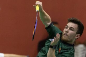 Vitor Tavares é ouro em Torneio Internacional de Badminton no Bahrein