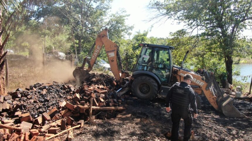 PCGO desativa fornalhas usadas para produção ilegal de carvão – Policia Civil do Estado de Goiás PCGO desativa fornalhas usadas para produção ilegal de carvão – Policia Civil do Estado de Goiás