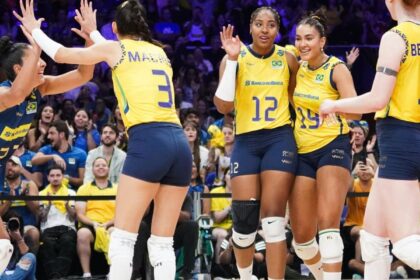 Liga das Nações: Brasil derrota EUA e mantém 100% de aproveitamento