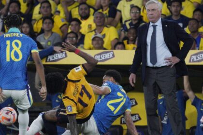 Brasil joga mal e fica no 0 a 0 com o Equador na estreia de Ancelotti