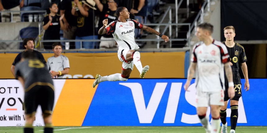 Flamengo fecha primeira fase do Mundial com empate com o Los Angeles