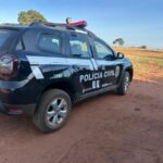 PCGO cumpre mandado de busca e apreensão em fazenda de investigado por perseguir ex-companheira em São Luís de Montes Belos
