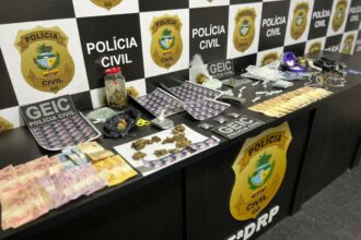 PCGO deflagra operação para fazer cessar pontos de tráfico de drogas próximos a colégios em Cidade Ocidental