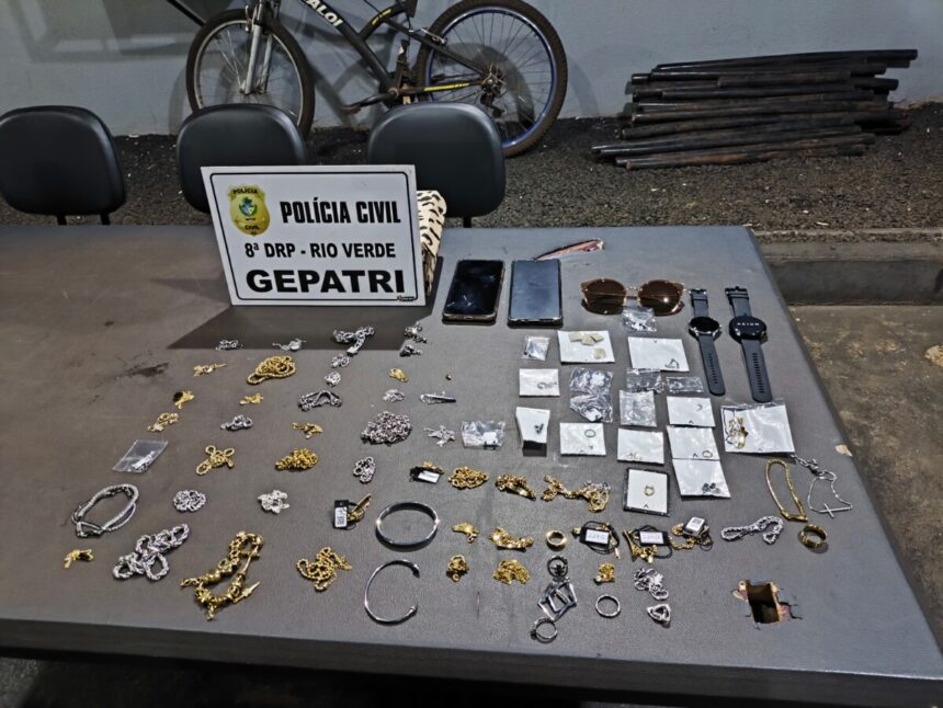 PCGO prende casal após furtar mais de R$ 7 mil em joias em shopping de Rio Verde – Policia Civil do Estado de Goiás PCGO prende casal após furtar mais de R$ 7 mil em joias em shopping de Rio Verde – Policia Civil do Estado de Goiás