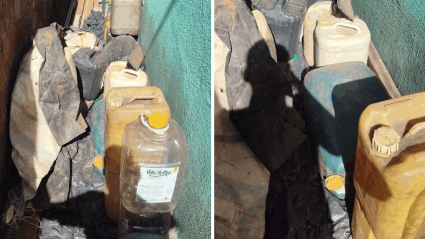 PCGO prende homem em flagrante por armazenar irregularmente 300 litros de óleo diesel – Policia Civil do Estado de Goiás