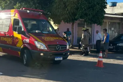 Acidente entre carro e moto deixa três feridos na região oeste de Goianésia