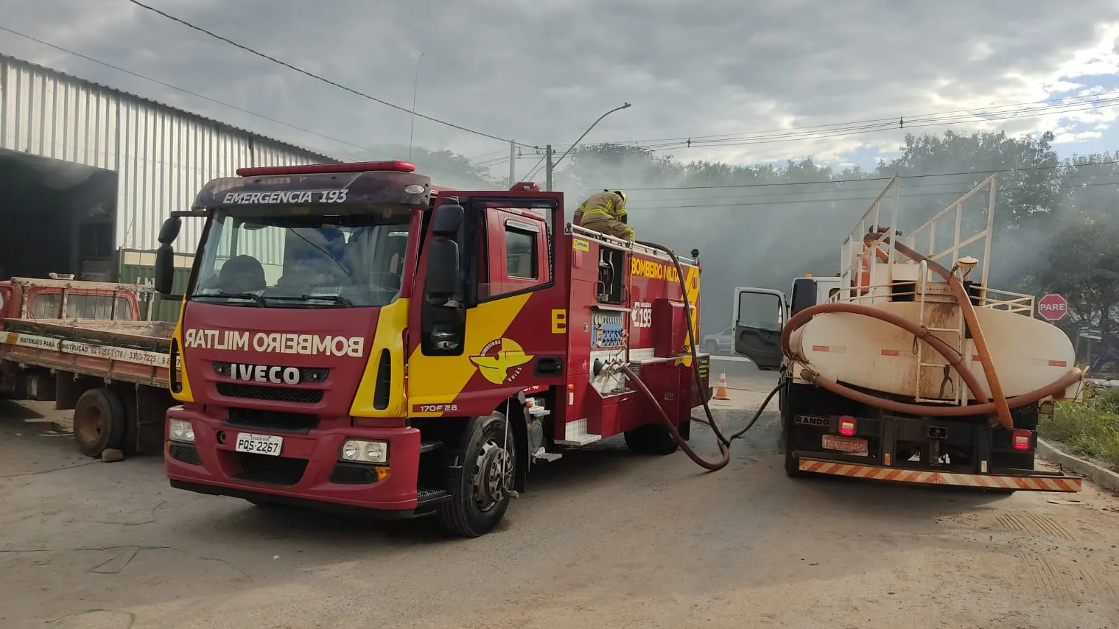 Imagem: Corpo de Bombeiros
