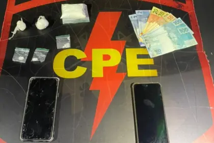 Casal do tráfico é preso durante ação da CPE Goianésia