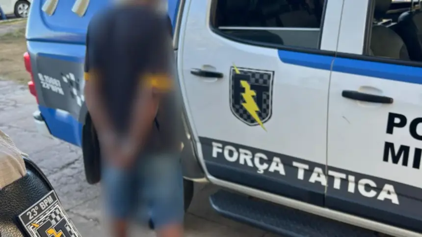 Foragido da Justiça é recapturado no oeste de Goianésia pela Força Tática
