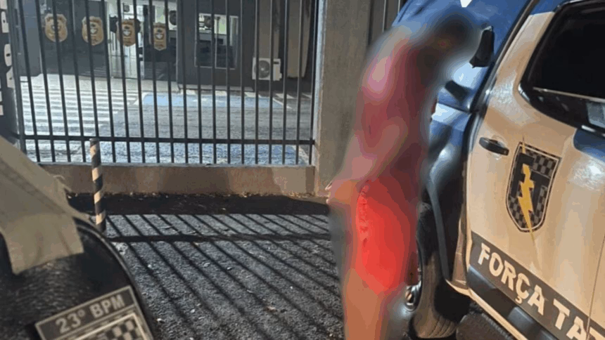 Foragido por descumprir medida protetiva é recapturado em Barro Alto Foragido por descumprir medida protetiva é recapturado em Barro Alto