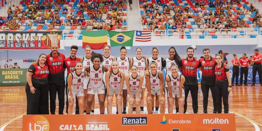 Sesi Araraquara repete 2024, bate Sampaio e leva o bi da Copa LBF Sesi Araraquara repete 2024, bate Sampaio e leva o bi da Copa LBF