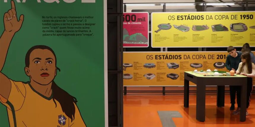 TV Brasil exibe jogo do Brasileirão Feminino no Museu do Futebol em SP TV Brasil exibe jogo do Brasileirão Feminino no Museu do Futebol em SP