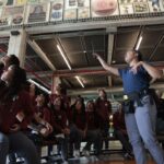 SP: Torcedores acompanham o Campeonato Feminino no Museu do Futebol SP: Torcedores acompanham o Campeonato Feminino no Museu do Futebol