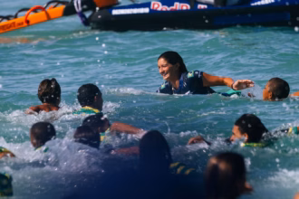 Luana Silva para em australiana e é vice-campeã em Saquarema