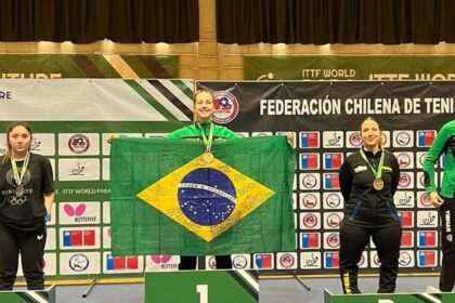 Brasil fatura 28 medalhas, 11 de ouro, no tênis de mesa paralímpico