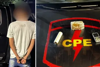 Traficante é preso em Goianésia com 600g de maconha após ação da CPE