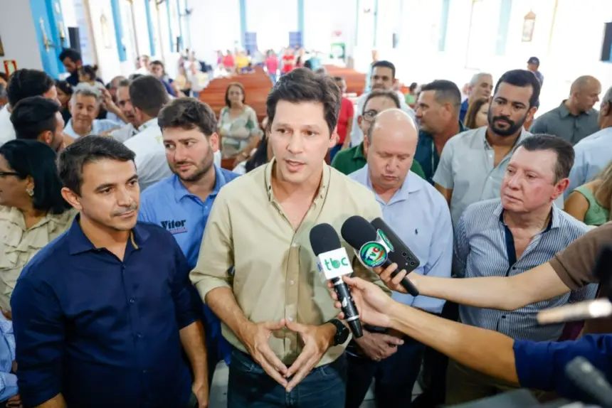 Em Guarinos, Daniel Vilela participa da Romaria de Nossa Senhora da Penha – Vice-Governadoria