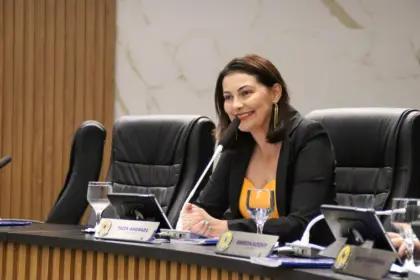 Vereadora Taiza Andrade pede redutor de velocidade no Jardim do Cerrado