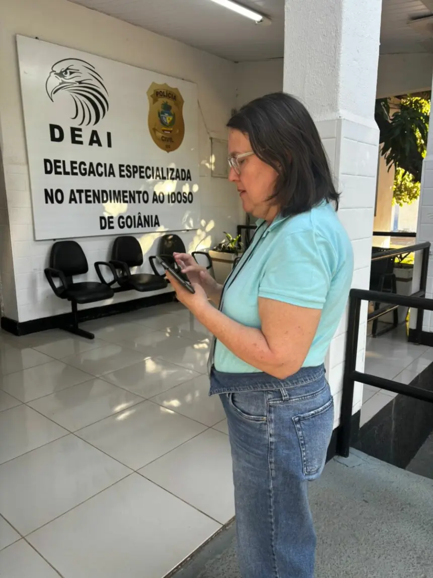 Analista do Prêmio Innovare visita Delegacia do Idoso de Goiânia para avaliar projeto da Prática Restaurativa 60+ Analista do Prêmio Innovare visita Delegacia do Idoso de Goiânia para avaliar projeto da Prática Restaurativa 60+