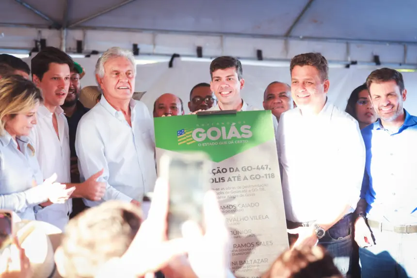 Governo inaugurada pavimentação da GO-447 entre Divinópolis e GO-118 – Portal Goiás